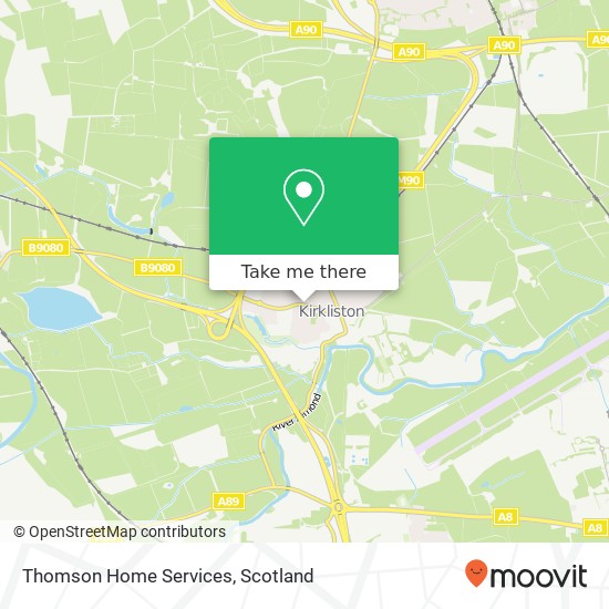 Thomson Home Services map