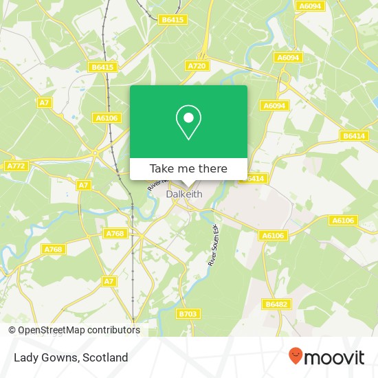 Lady Gowns map