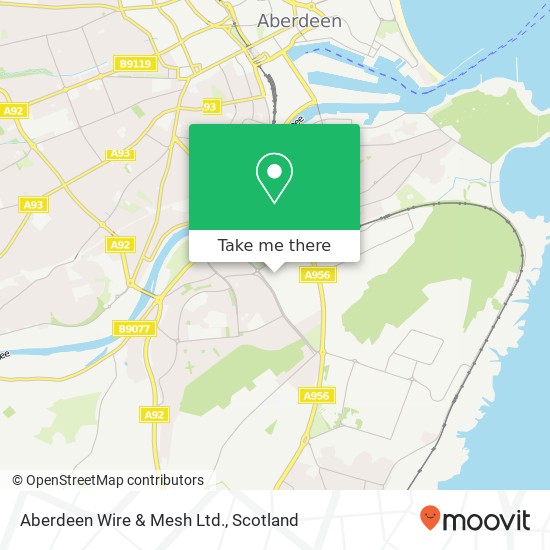Aberdeen Wire & Mesh Ltd. map