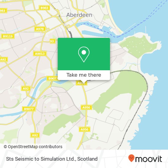 Sts Seismic to Simulation Ltd. map