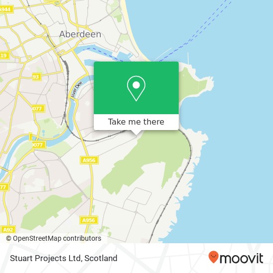 Stuart Projects Ltd map