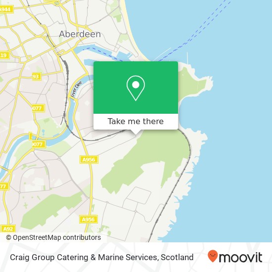 Craig Group Catering & Marine Services map