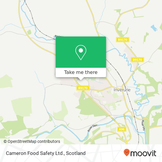 Cameron Food Safety Ltd. map