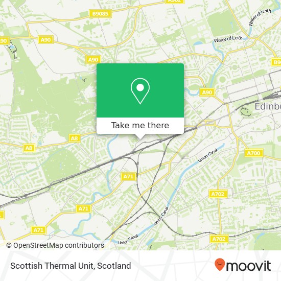 Scottish Thermal Unit map