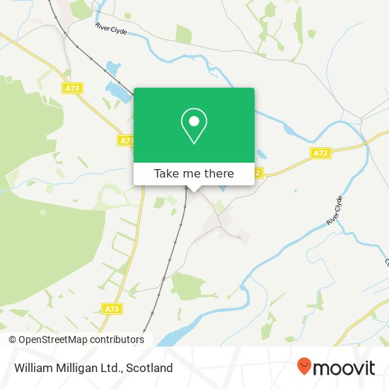 William Milligan Ltd. map