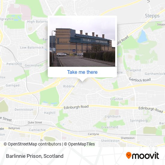 Barlinnie Prison map
