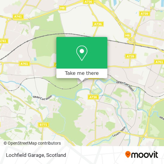 Lochfield Garage map