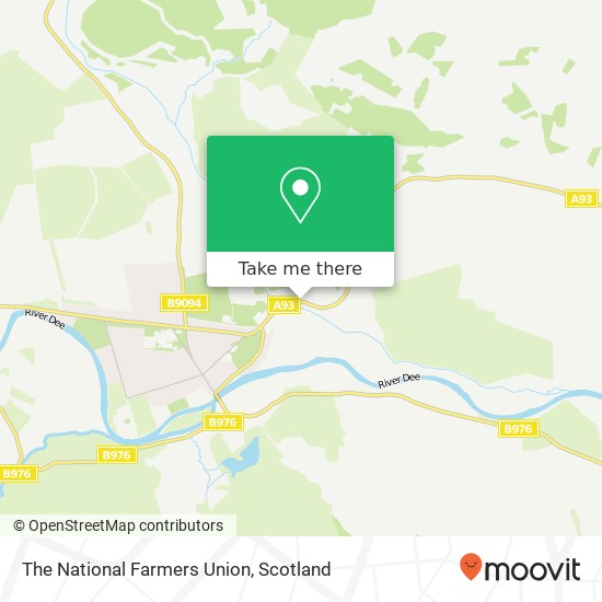 The National Farmers Union map