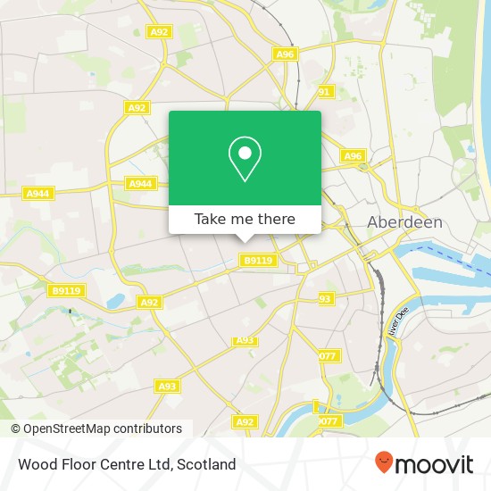 Wood Floor Centre Ltd map