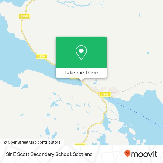 Sir E Scott Secondary School map