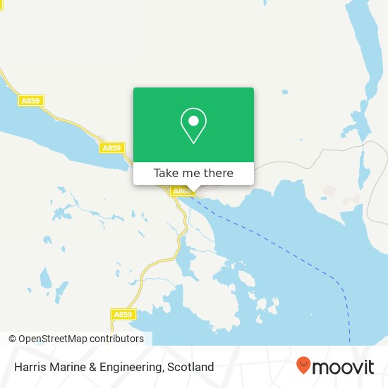 Harris Marine & Engineering map