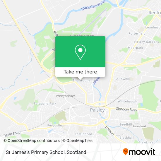 St James's Primary School map