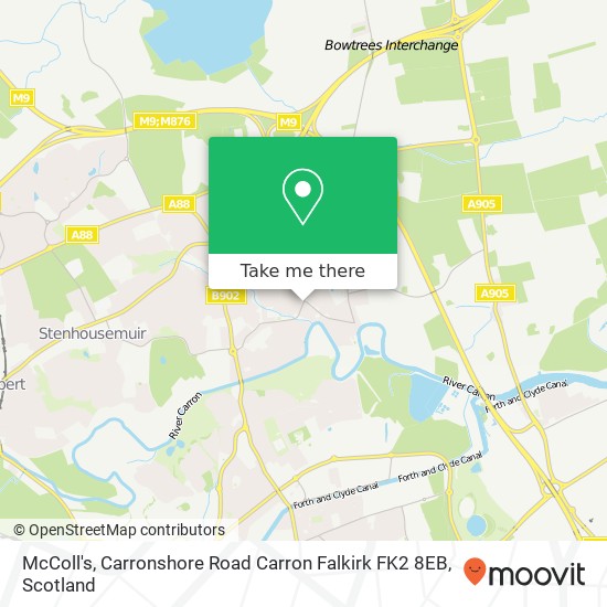McColl's, Carronshore Road Carron Falkirk FK2 8EB map