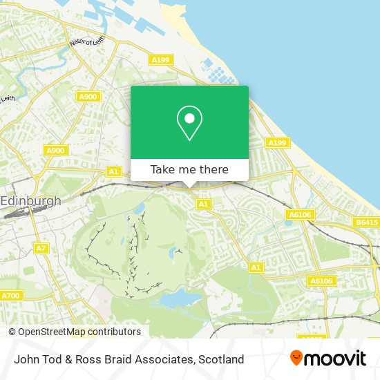 John Tod & Ross Braid Associates map