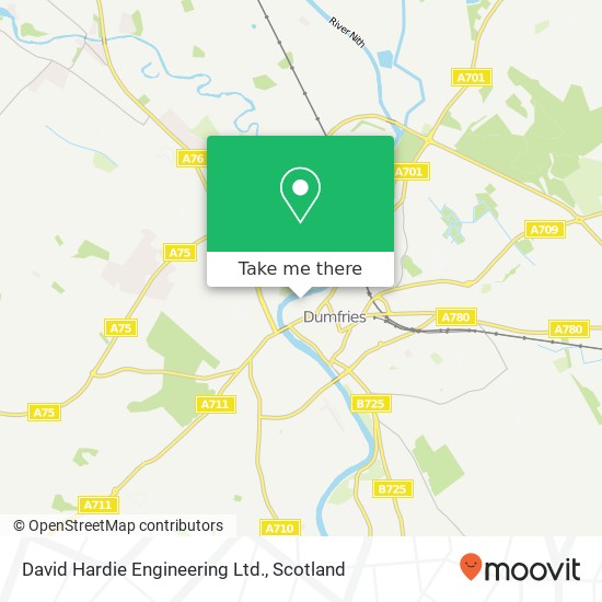 David Hardie Engineering Ltd. map