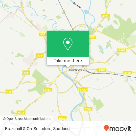 Brazenall & Orr Solicitors map