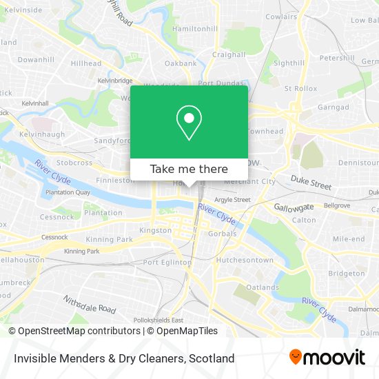 Invisible Menders & Dry Cleaners map
