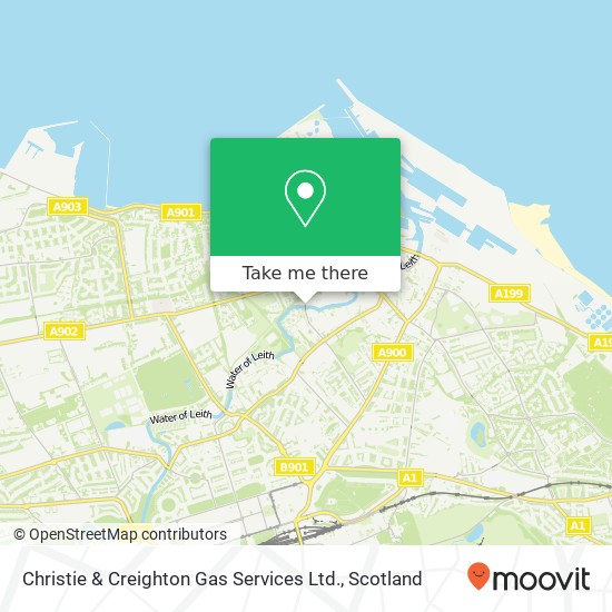 Christie & Creighton Gas Services Ltd. map