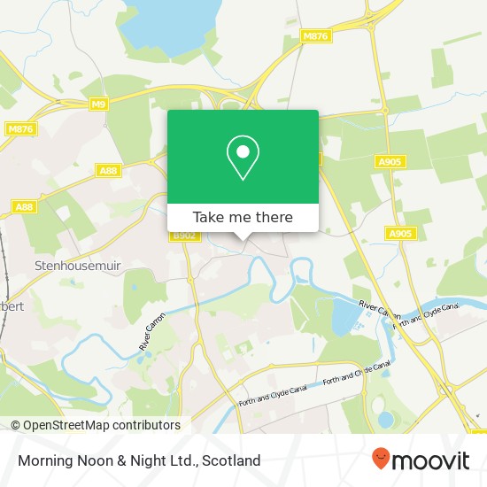 Morning Noon & Night Ltd. map