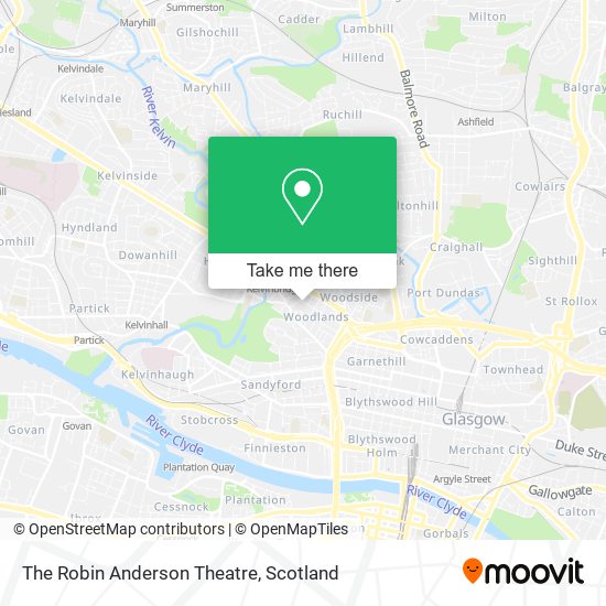 The Robin Anderson Theatre map