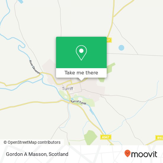 Gordon A Masson map