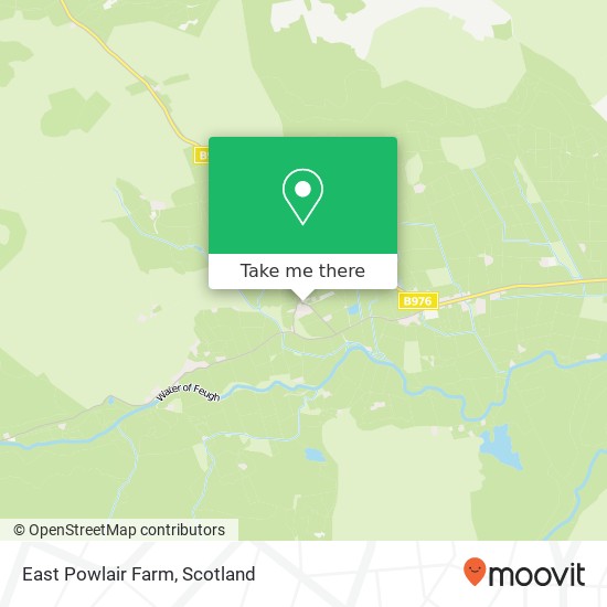 East Powlair Farm map