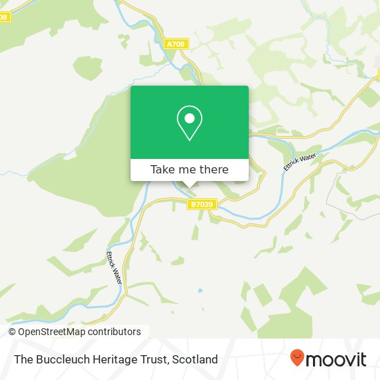 The Buccleuch Heritage Trust map