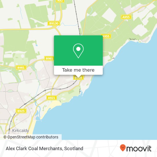 Alex Clark Coal Merchants map