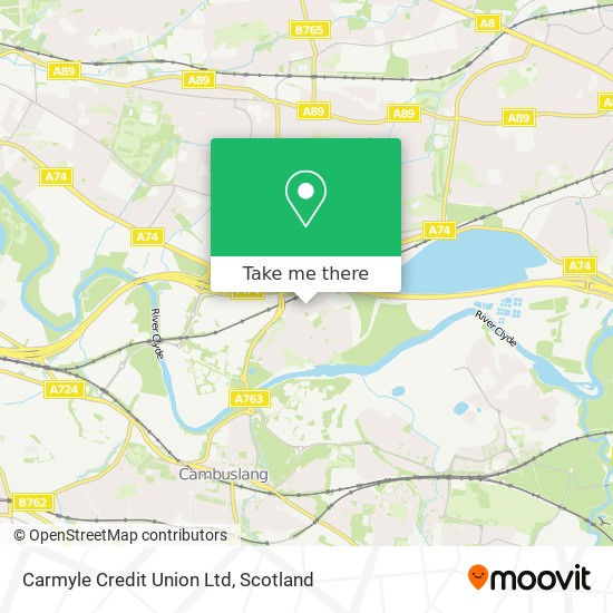 Carmyle Credit Union Ltd map