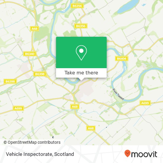 Vehicle Inspectorate map