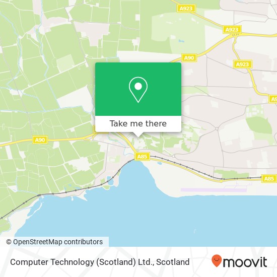 Computer Technology (Scotland) Ltd. map