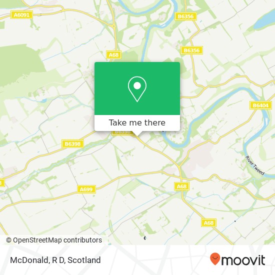 McDonald, R D map