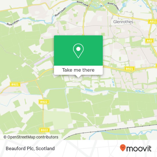 Beauford Plc map