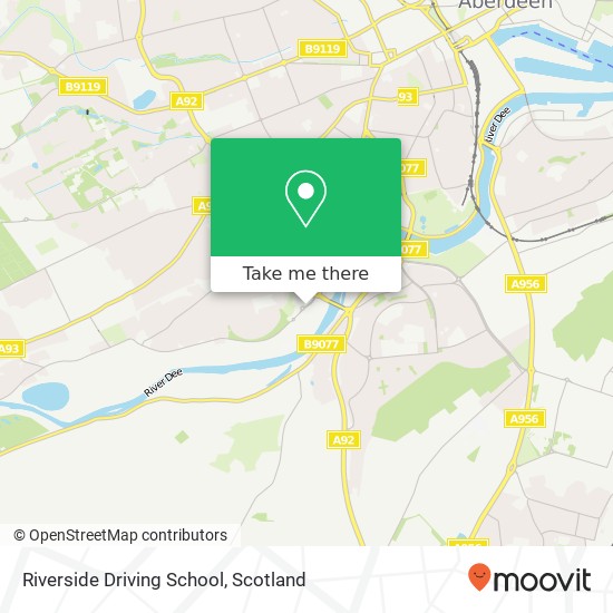 Riverside Driving School map