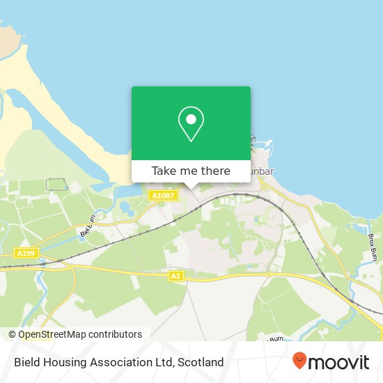 Bield Housing Association Ltd map