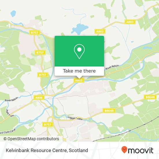 Kelvinbank Resource Centre map
