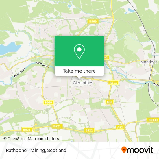 Rathbone Training map