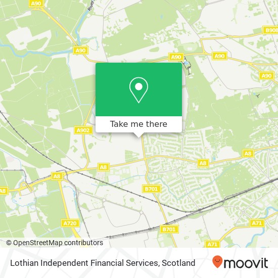 Lothian Independent Financial Services map