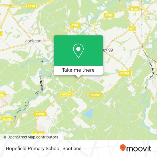 Hopefield Primary School map