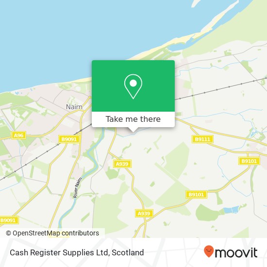 Cash Register Supplies Ltd map