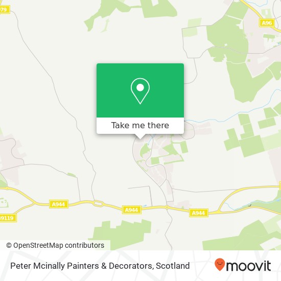 Peter Mcinally Painters & Decorators map