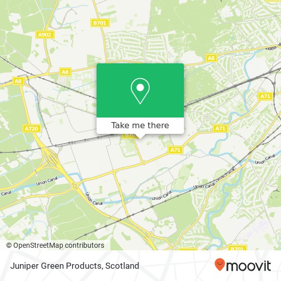 Juniper Green Products map