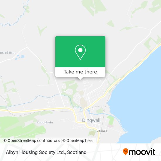 Albyn Housing Society Ltd. map