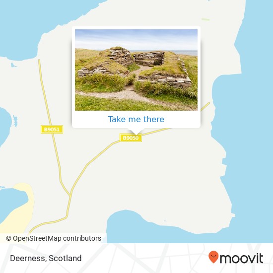 Deerness map