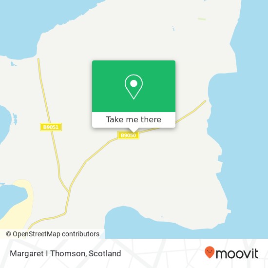 Margaret I Thomson map