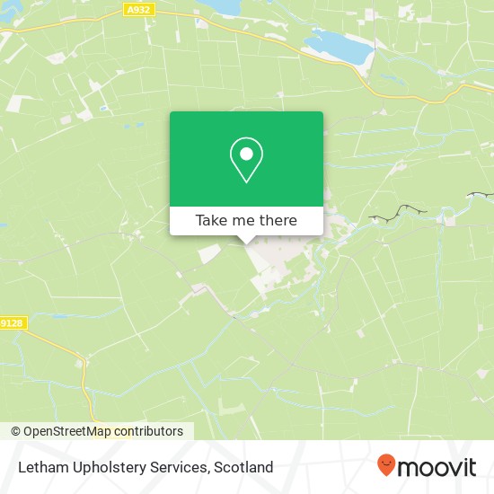 Letham Upholstery Services map