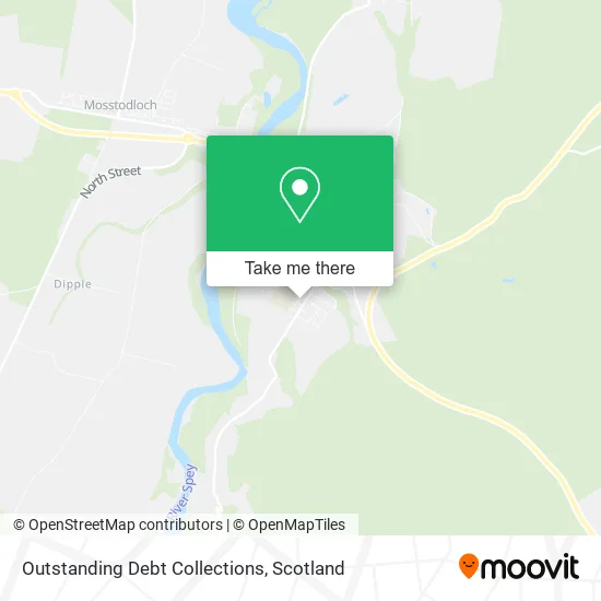 Outstanding Debt Collections map
