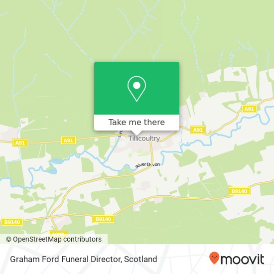 Graham Ford Funeral Director map