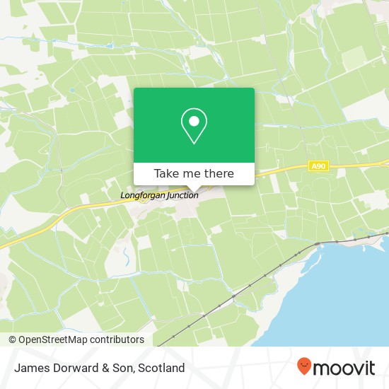 James Dorward & Son map