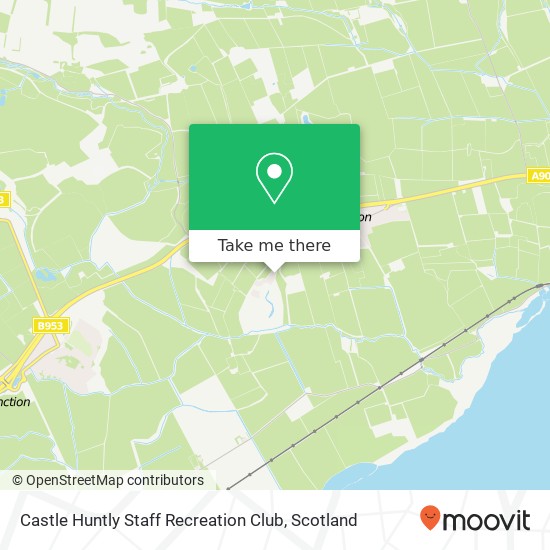 Castle Huntly Staff Recreation Club map